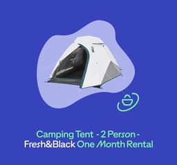 1 Month Rent Tent 2 Person