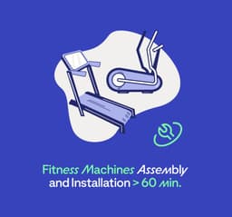 Treadmill Assembly Package  at Home